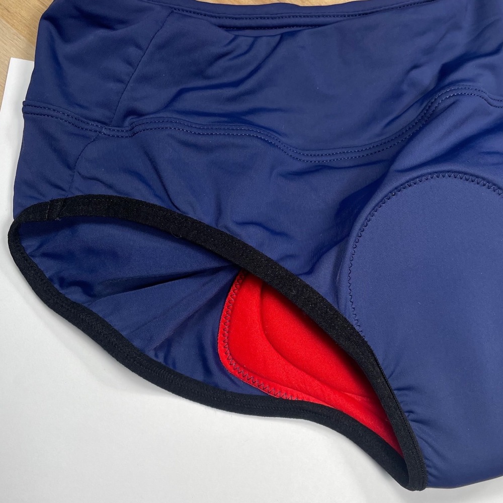 Baleaf Womens Padded Cycling Underwear Shorts Navy Blue 3D Chamois Size Medium - Picture 7 of 8